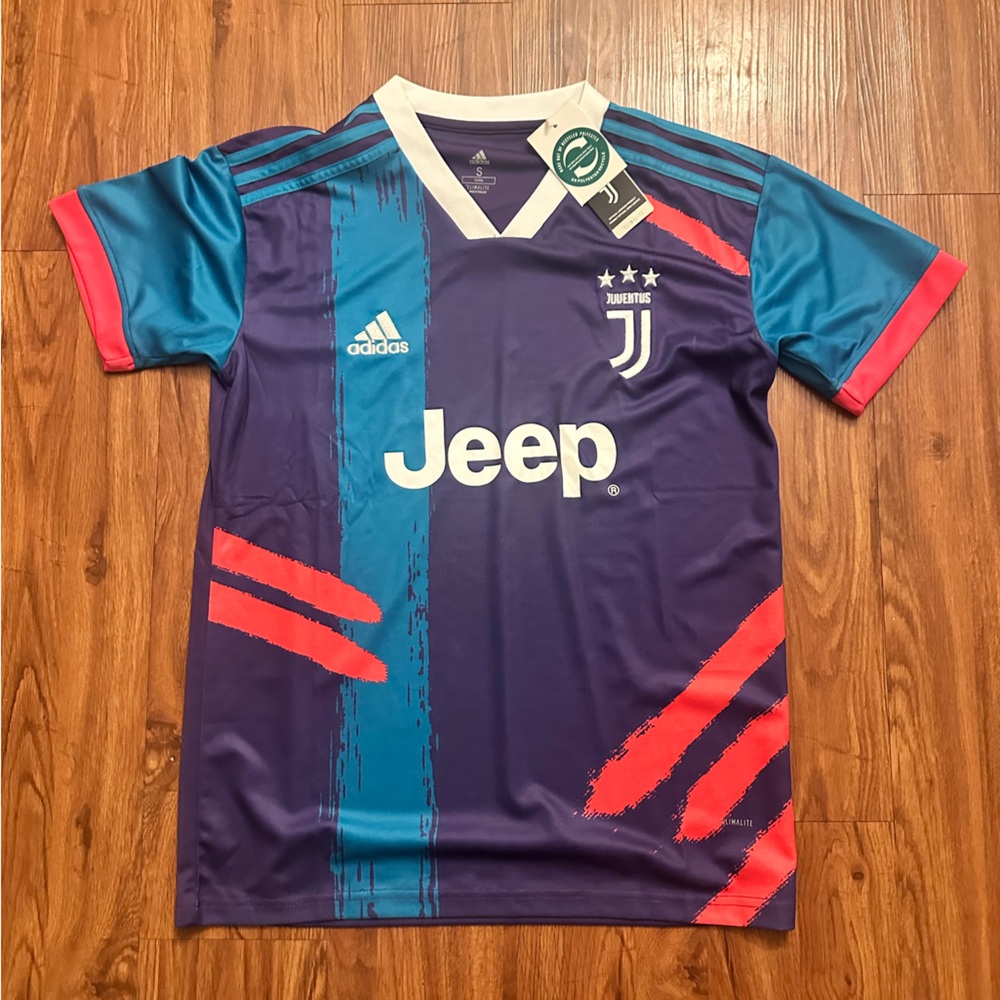 Adidas Juventus Purple and Blue Jersey